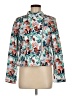 Twiggy Print Teal Jacket Size M - photo 1