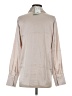 H&M Tan Long Sleeve Blouse Size S - photo 2