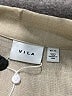 Vila Tan 3/4 Sleeve Button-Down Shirt Size EU 38 / US 8 - photo 7
