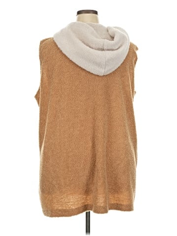 Shein Faux Fur Vest (view 2)
