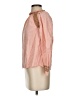 Faherty Pink Long Sleeve Blouse Size S - photo 5