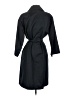 Talbots Black Trenchcoat Size S - photo 2