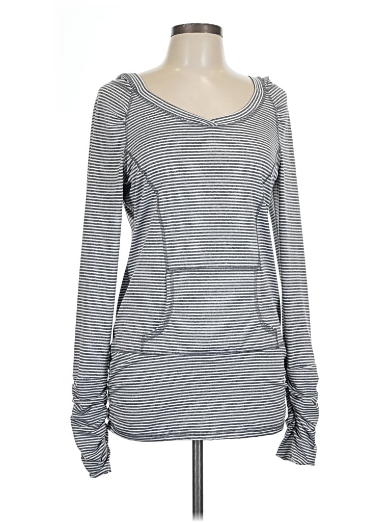 Pre-owned 90 Degree By Reflex Long Sleeve T-shirt In Gray