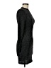 Shein Tweed Black Casual Dress Size 6 - photo 4