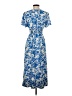 Shein Paisley Blue Casual Dress Size XS - photo 2