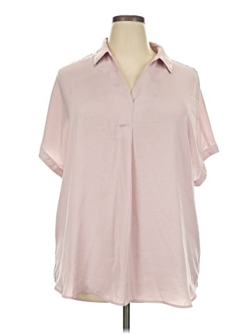 M&S Collection Short Sleeve Blouse (view 1)