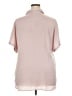 M&S Collection Pink Short Sleeve Blouse Size 18 - photo 2