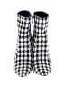 Jessica Simpson Houndstooth Silver Ankle Boots Size 7 1/2 - photo 2