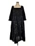 BLOOMCHIC 100% Polyester Stars Black Casual Dress Size 26 - photo 1