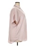 M&S Collection Pink Short Sleeve Blouse Size 18 - photo 4
