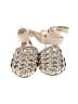 Tory Burch 100% Leather Gold Flats Size 8 - photo 2