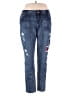 Maurices Graphic Blue Jeans Size 20 (2) - photo 1