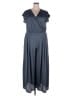 Halara 100% Polyester Solid Gray Jumpsuit Size 1X - photo 1