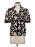 THML Black Short Sleeve Blouse Size S - photo 1