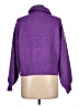 Elodie Purple Turtleneck Sweater Size L - photo 2