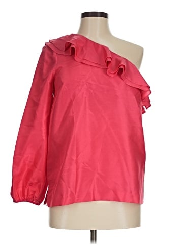 J.Crew 3/4 Sleeve Silk Top (view 1)