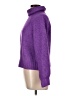 Elodie Purple Turtleneck Sweater Size L - photo 5