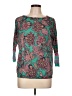 Ann Taylor LOFT Paisley Teal Pullover Sweater Size L - photo 1