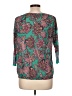 Ann Taylor LOFT Paisley Teal Pullover Sweater Size L - photo 2