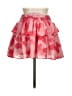 Shein 100% Polyester Hearts Pink Casual Skirt Size 6 - photo 1