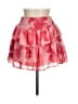 Shein 100% Polyester Hearts Pink Casual Skirt Size 6 - photo 2
