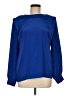 Andrea Sargeant Blue Long Sleeve Blouse Size 8 - photo 1