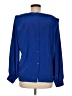 Andrea Sargeant Blue Long Sleeve Blouse Size 8 - photo 2