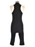 Wild Fable Solid Black Romper Size L - photo 2