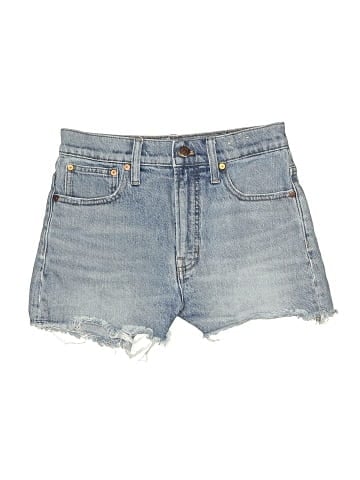 Madewell The Perfect Jean Short in Balsam Wash: TENCEL&trade; Denim Edition (view 1)