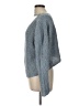 Theory Tweed Blue Pullover Sweater Size L - photo 5