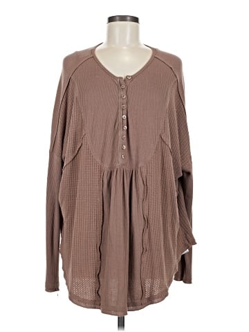 Free People Long Sleeve Blouse (view 1)