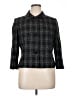 Le Suit Tweed Black Jacket Size 16 Petite - photo 1