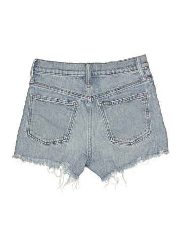 Madewell The Perfect Jean Short in Balsam Wash: TENCEL&trade; Denim Edition (view 2)