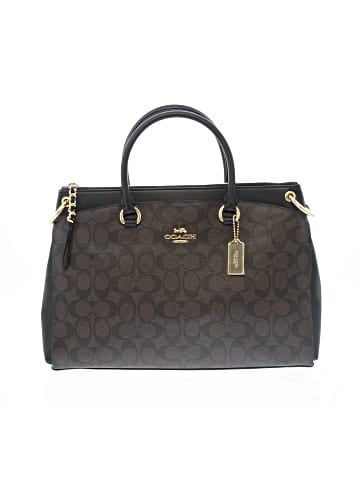 Coach Factory Leather Satchel (view 1)