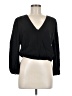 Alice + Olivia 100% Silk Black T-Shirt Size M - photo 1
