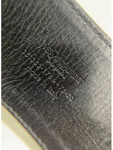 Yves Saint Laurent Rive Gauche Leather Belt (view 2)