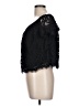 Express Black Short Sleeve Blouse Size L - photo 5