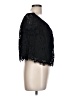 Express Black Short Sleeve Blouse Size L - photo 4