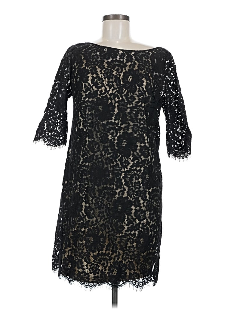 Pre-owned Robert Rodriguez Cocktail Dress In Black