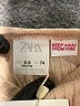 Zara Baby 100% Baumwolle Tan Pullover Sweater Size 6-9 mo - photo 3