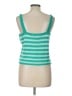 Flat White Teal Tank Top Size L - photo 2