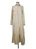 Max Studio 100% Polyester Tan Casual Dress Size M - photo 1