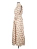 Entro 100% Polyester Ivory Casual Dress Size S - photo 5