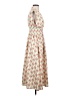 Entro 100% Polyester Ivory Casual Dress Size S - photo 4