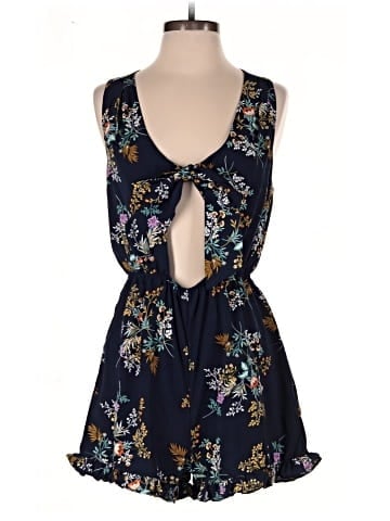 Blue Rain Romper (view 1)