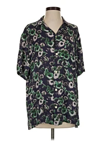 ALLSAINTS Short Sleeve Blouse (view 1)