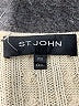 St. John Color Block Ivory Poncho Size S - photo 7