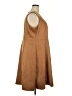 Sandra Darren Solid Brown Casual Dress Size 20 - photo 4