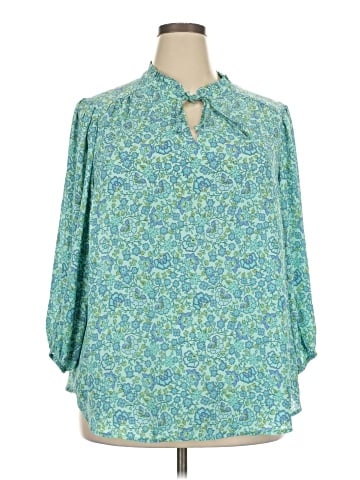Cynthia Rowley TJX 3/4 Sleeve Blouse (view 1)