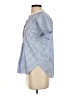 J.Crew 100% Cotton Stripes Blue Short Sleeve Blouse Size XXS - photo 5